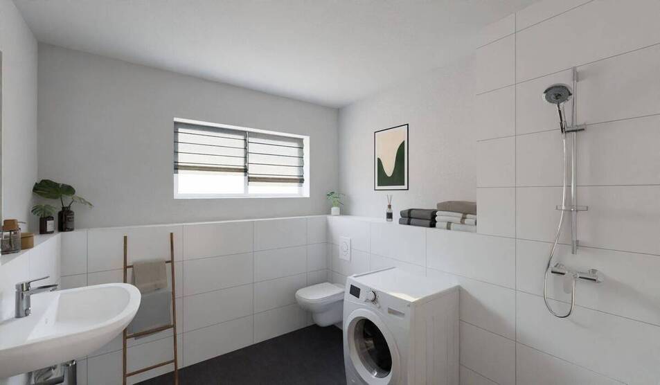 Moderne Doppelhaushälfte mit Garten und Dachstudio 4 zimmer