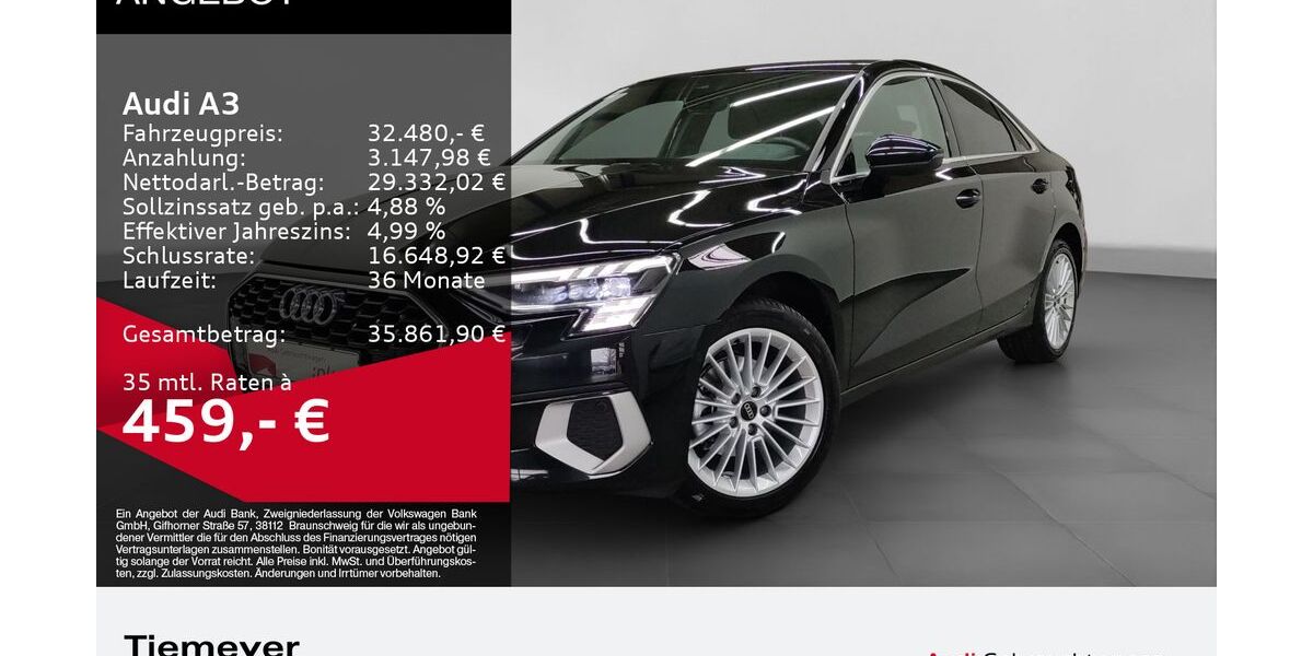 Audi A3 58.660 km 32.480 &euro; Bochum 44809