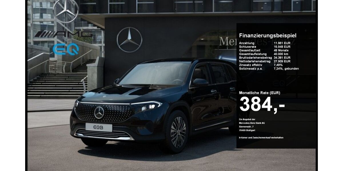 Mercedes-Benz EQB 10.032 km 39.870 &euro; Dortmund 44139