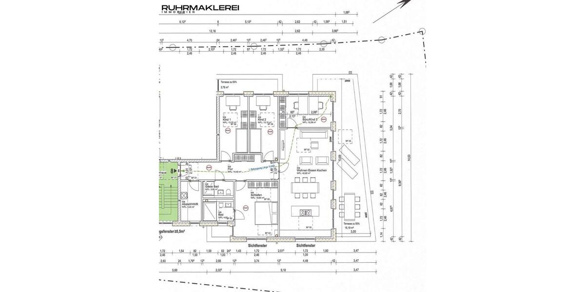 Einfamilienhaus Wetter (Ruhr) - 5 Zimmer, 149 m&sup2;, 1.759&euro; | Angebot:26337248