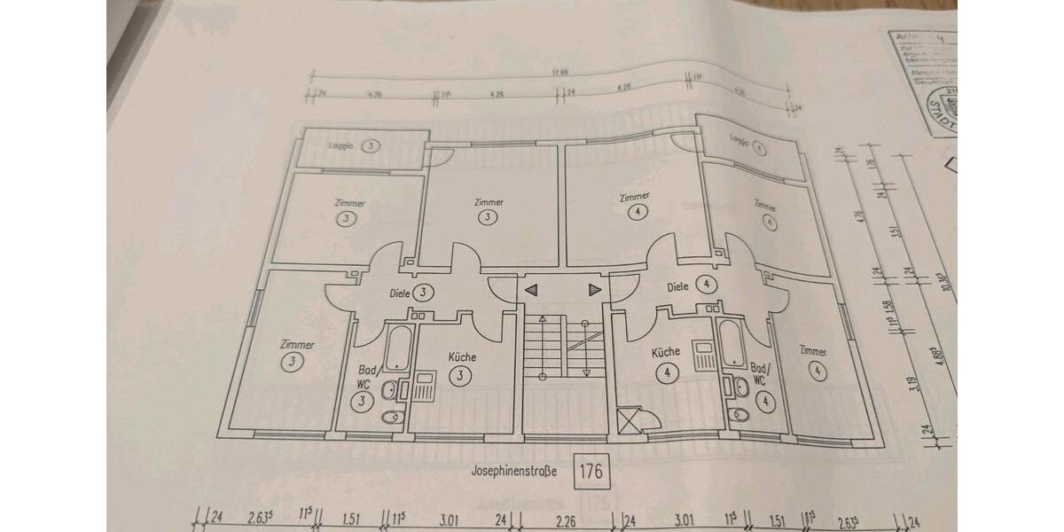 Etagenwohnung Dortmund Bövinghausen - 3.5 Zimmer, 71 m&sup2;, 154.500&euro; | Angebot:26429364