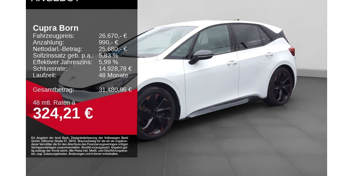 Cupra Born 24.049 km 26.170 € Gelsenkirchen 45894