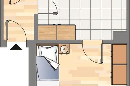 1-Zimmer-Wohnung in Bochum Riemke 1 zimmer