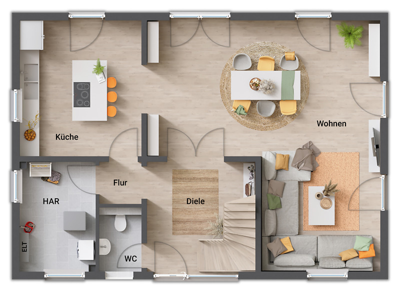 Mehrfamilienhaus, Wohnhaus Dortmund Hörde - 5 Zimmer, 142 m&sup2;, 511.740&euro; | Angebot:25735346