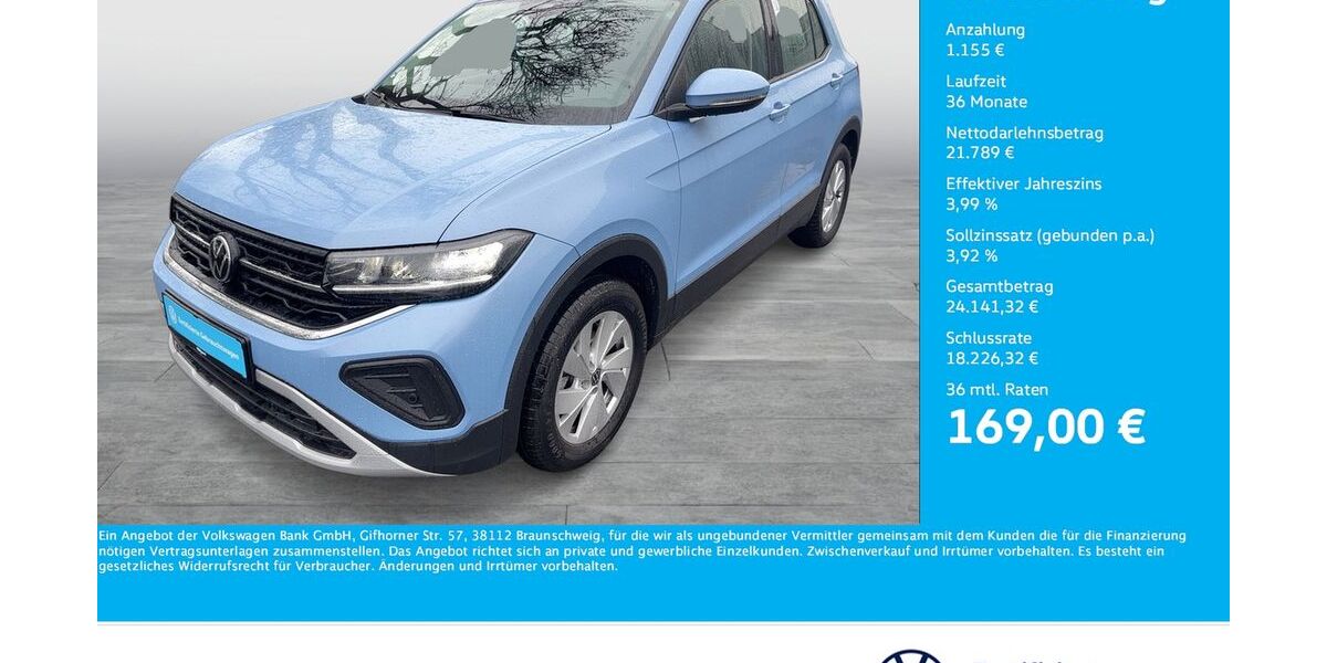 VW T-Cross 5.947 km 22.944 &euro; Dortmund 44141