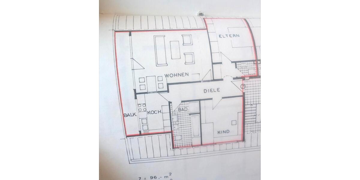Dachgeschoßwohnung Castrop-Rauxel Becklem - 3 Zimmer, 96 m&sup2;, 270.000&euro; | Angebot:27260049
