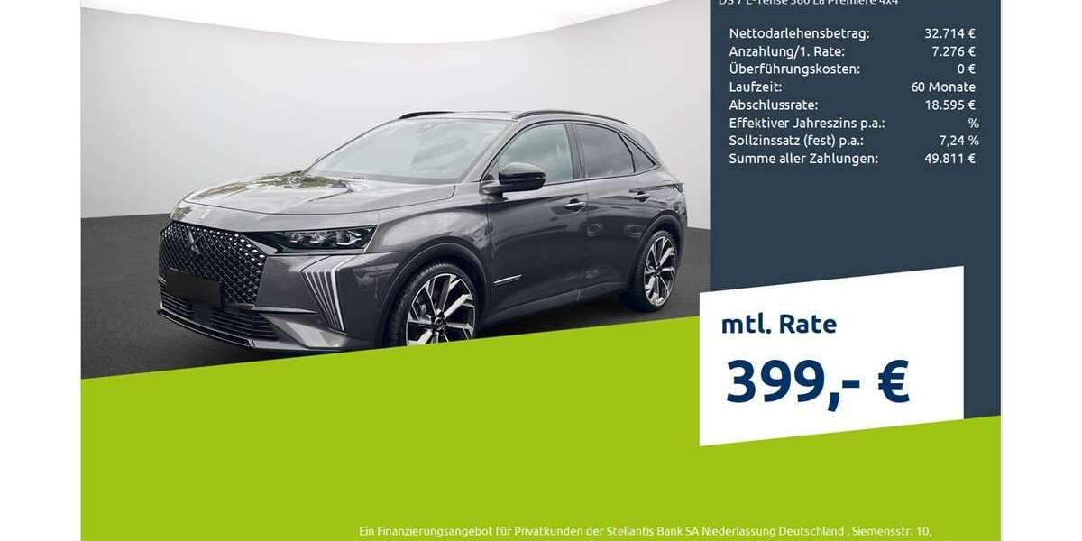 DS Automobiles DS 7 Crossback 30.898 km 39.990 € Dortmund 44263