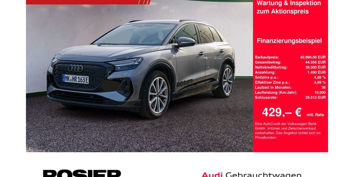 Audi Q4 e-tron 26.464 km 38.880 &euro; Menden 58706