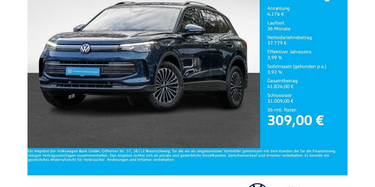 VW Tiguan 17.343 km 40.866 &euro; Unna 59423