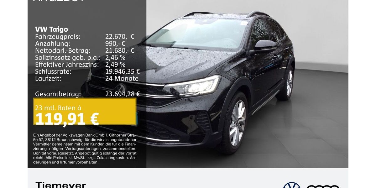 VW Taigo 24.352 km 22.670 &euro; Gelsenkirchen 45894