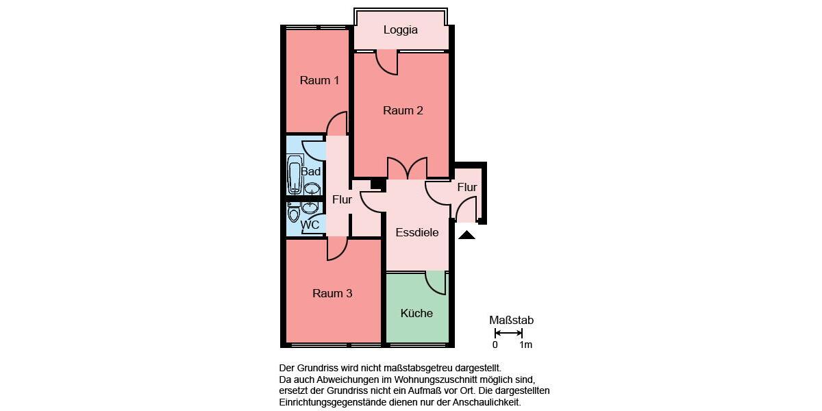 3-Zimmer-Wohnung in Iserlohn Hombruch mit Balkon ab Dezember! 3 zimmer