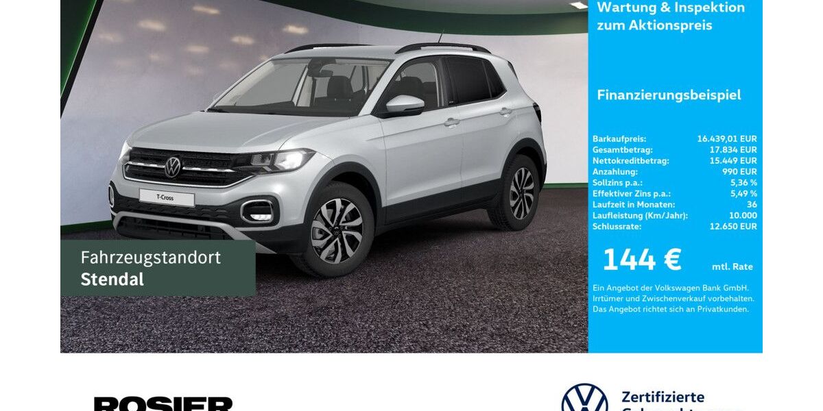 VW T-Cross 47.487 km 16.433 &euro; Menden 58706