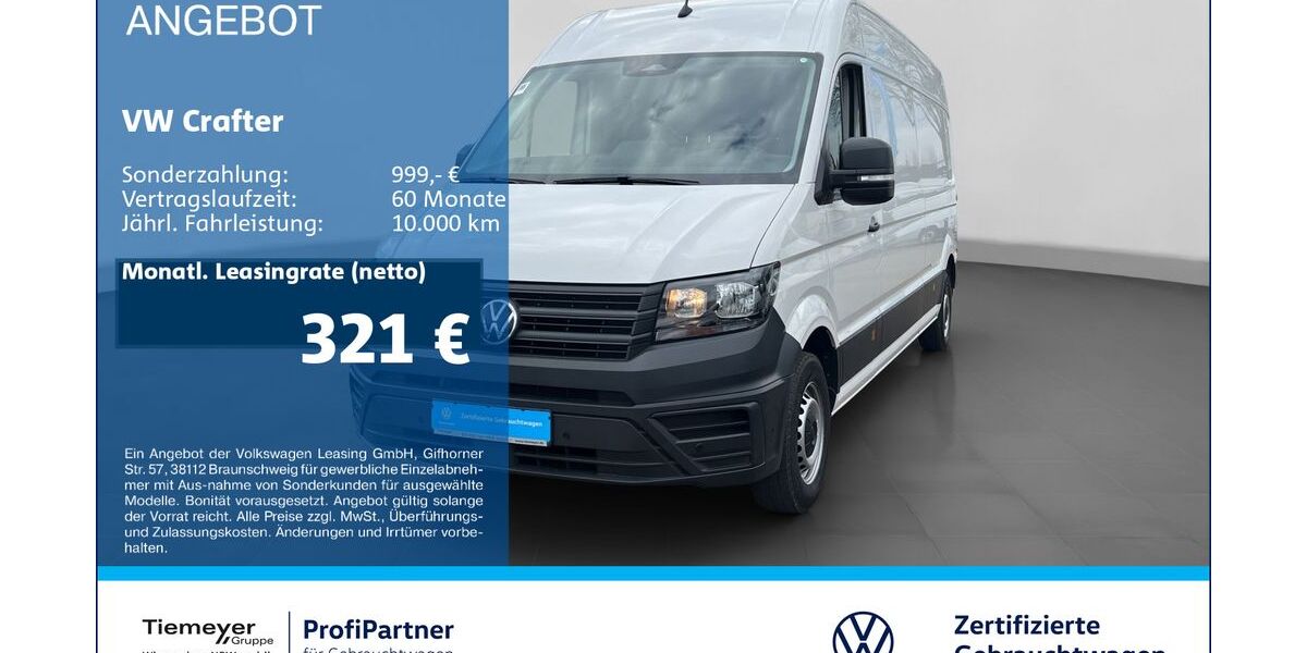 VW Crafter 36.632 km 41.420 &euro; Recklinghausen 45663