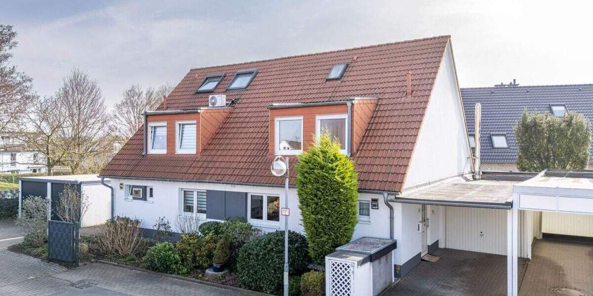 Doppelhaushälfte Lünen Brambauer - 4 Zimmer, 105 m&sup2;, 319.000&euro; | Angebot:25777902
