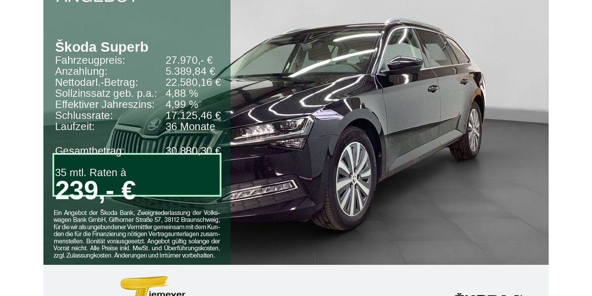 Skoda Superb 55.993 km 27.970 &euro; Bochum 44809