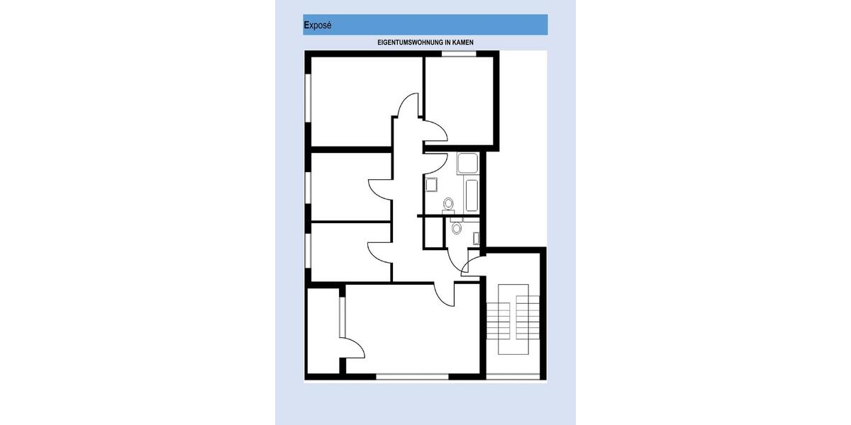 Etagenwohnung Kamen - 4.5 Zimmer, 87 m&sup2;, 185.000&euro; | Angebot:26963407