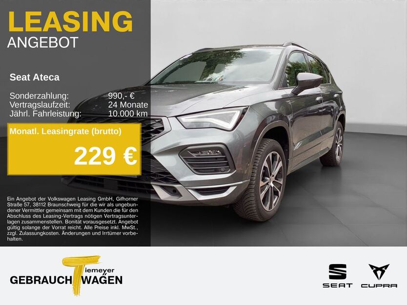 Seat Ateca 29.491 km 31.680 € Gelsenkirchen OT Beckhausen 45899
