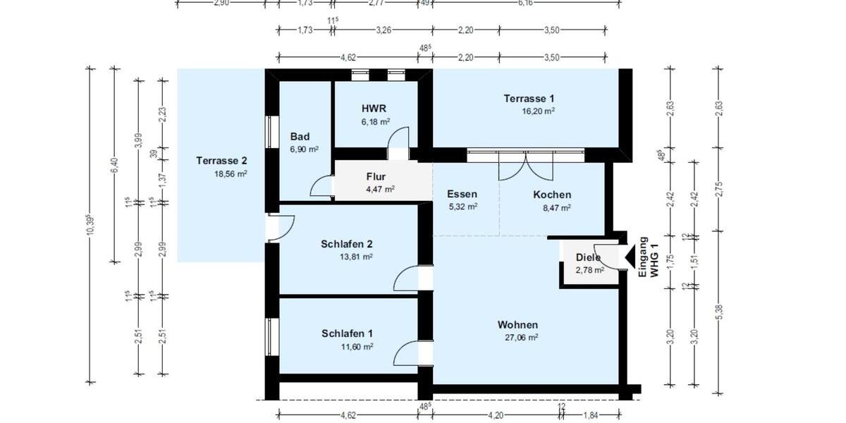 Loft - Studio - Atelier Witten Herbede - 3 Zimmer, 101 m&sup2;, 1.318&euro; | Angebot:25931835