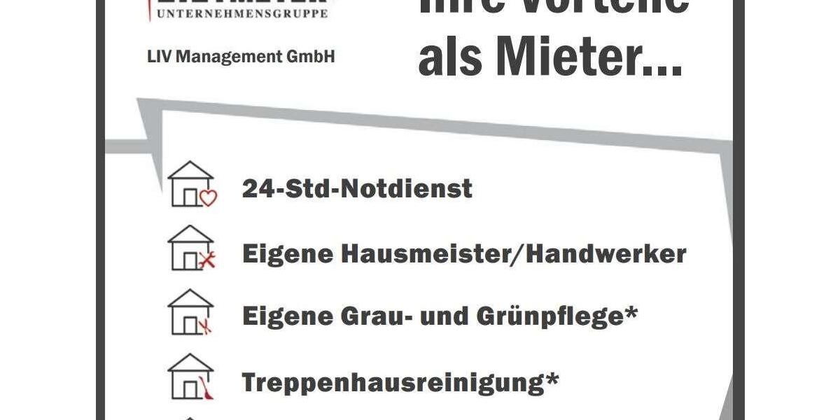 Etagenwohnung Herten Bertlich - 3 Zimmer, 70 m&sup2;, 485&euro; | Angebot:25307007