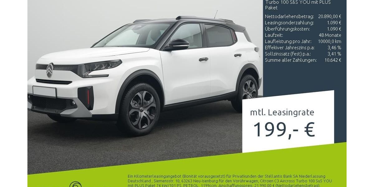 Citroen C3 Aircross 1.500 km 18.090 &euro; Dortmund 44263