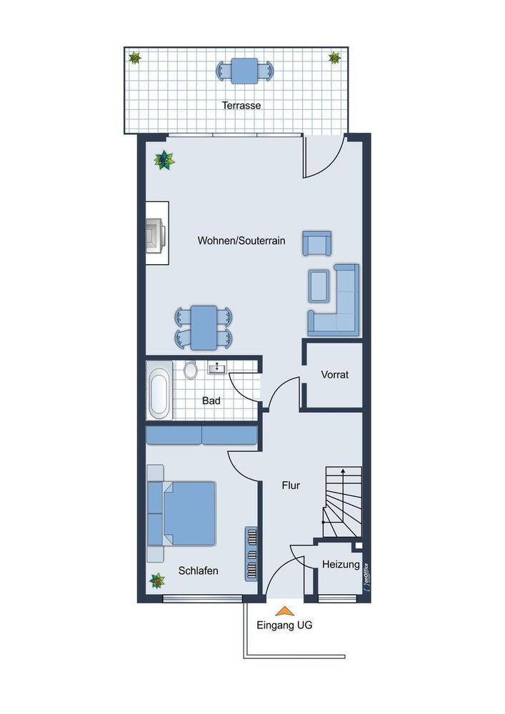 Viel Platz in diesem gepflegten Reihenmittelhaus in der Aplerbecker Mark (Dortmund)