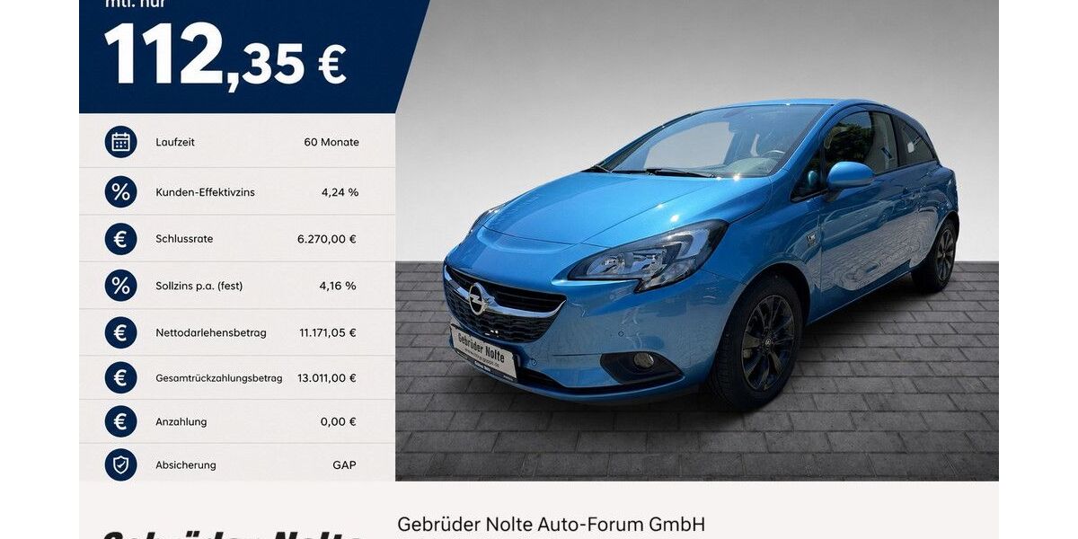 Opel Corsa 57.000 km 10.450 &euro; Hemer 58675