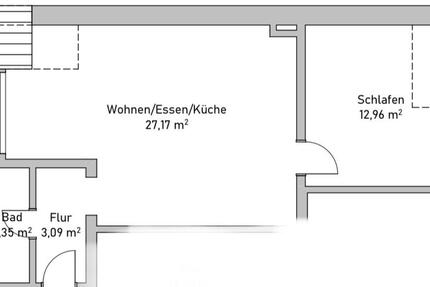 Wohnung Marl Alt-Marl - 2 Zimmer, 45 m&sup2;, 650&euro; | Angebot:24351916