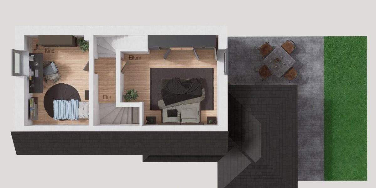 Doppelhaushälfte Herten Bertlich - 3 Zimmer, 80 m&sup2;, 175.000&euro; | Angebot:24319681