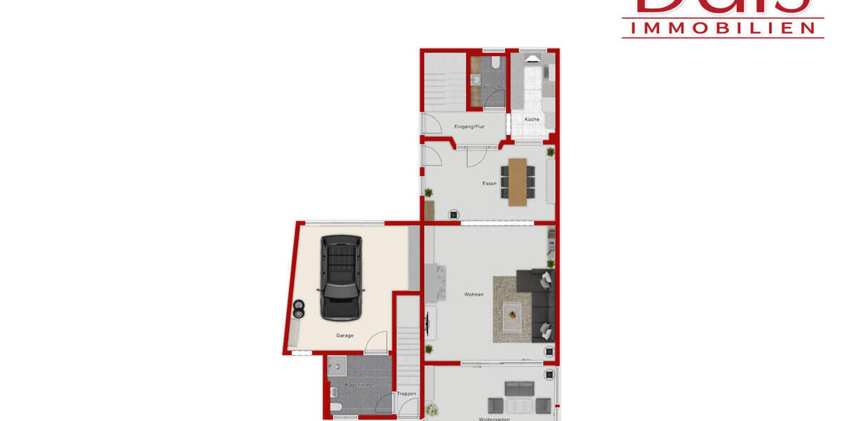 Doppelhaushälfte Castrop-Rauxel Ickern - 6 Zimmer, 183 m&sup2;, 579.000&euro; | Angebot:22278541