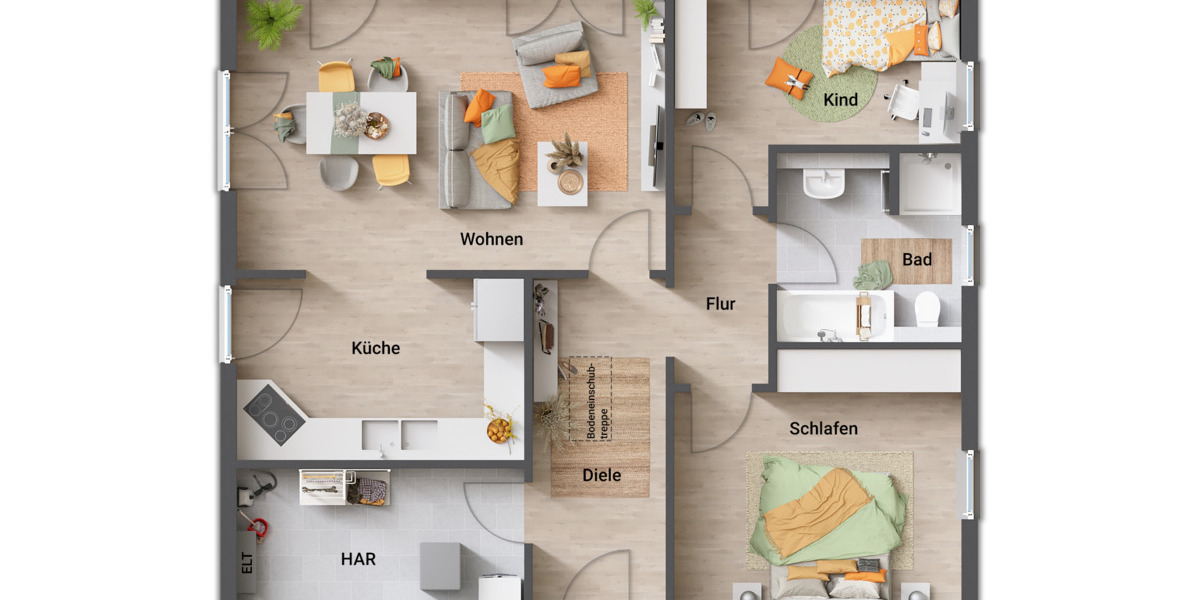 Hausbau leicht gemacht – Wir begleiten Sie Schritt für Schritt 3 zimmer