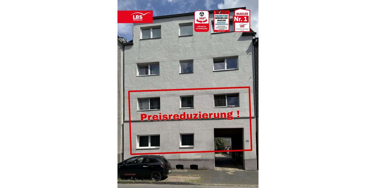 Etagenwohnung Recklinghausen König Ludwig - 5 Zimmer, 131 m&sup2;, 130.000&euro; | Angebot:22498935