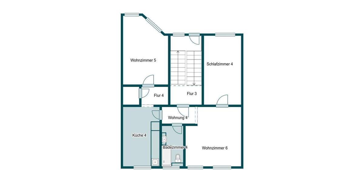 Mehrfamilienhaus, Wohnhaus Dortmund Mitte - 1 Zimmer, 283 m&sup2;, 395.000&euro; | Angebot:24836398