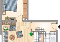 Wohnung zum Mieten in Recklinghausen 186,52 € 44.68 m²