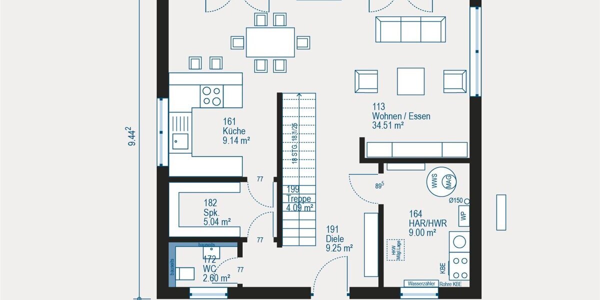 Ihr individuell geplantes Einfamilienhaus in Dortmund - Einfamilienhaus Dortmund Grevel | Angebot:27428883