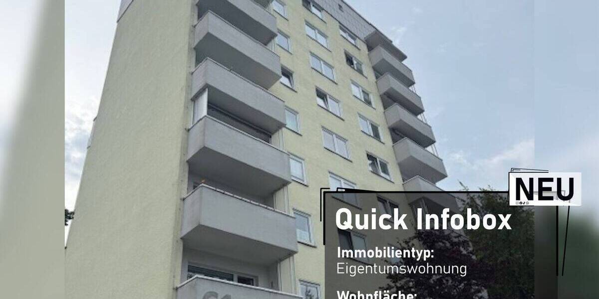 Vermietete und gepflegte Eigentumswohnung in guter Lage der Stadt Iserlohn (Nähe Seilersee) 3 zimmer