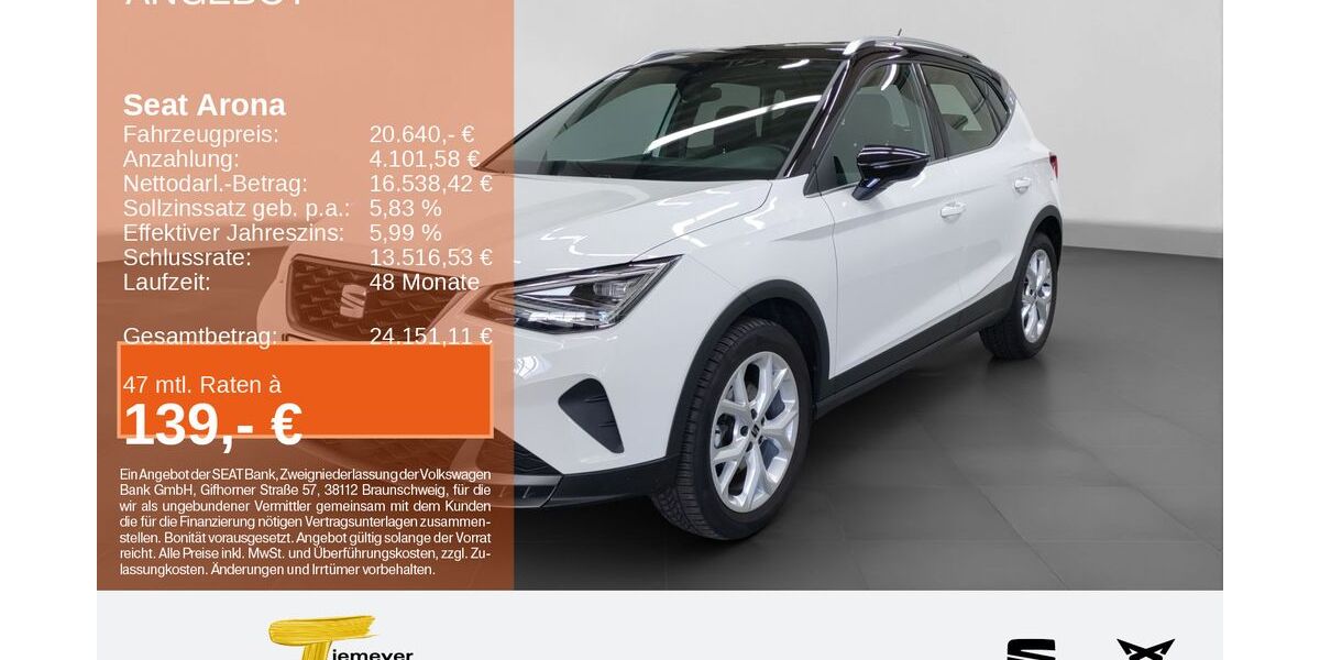 Seat Arona 31.638 km 20.380 &euro; Bochum 44809