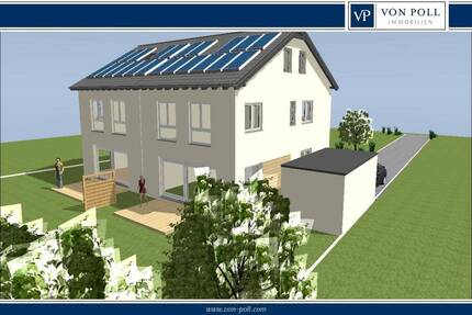 Modernes Eigenheim mit Terrasse und fortschrittlicher Technik