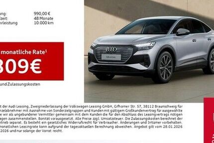 Audi Q4 e-tron 2.160 km 40.940 &euro; Lünen 44534
