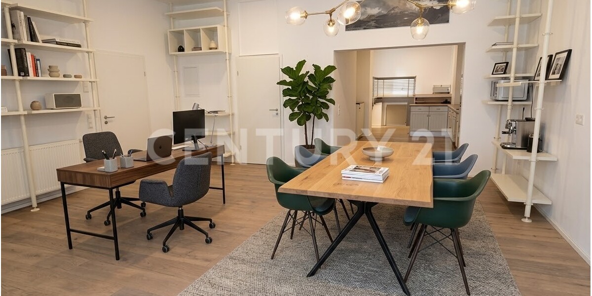 Stilvolles Loft für Wohnen und Arbeiten im Herzen von Dortmund - Etagenwohnung Dortmund | Angebot:26527141