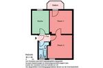 Etagenwohnung Castrop-Rauxel Deinighausen - 2 Zimmer, 52 m&sup2;, 459&euro; | Angebot:25648638