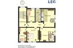 Etagenwohnung Waltrop - 3 Zimmer, 78 m&sup2;, 599&euro; | Angebot:24820259