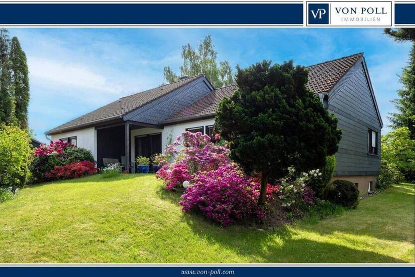 Wohnen auf einer Ebene - Freistehendes Einfamilienhaus in begehrter Lage