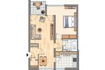 Etagenwohnung Dortmund Scharnhorst - 2 Zimmer, 55 m&sup2;, 425&euro; | Angebot:26566655