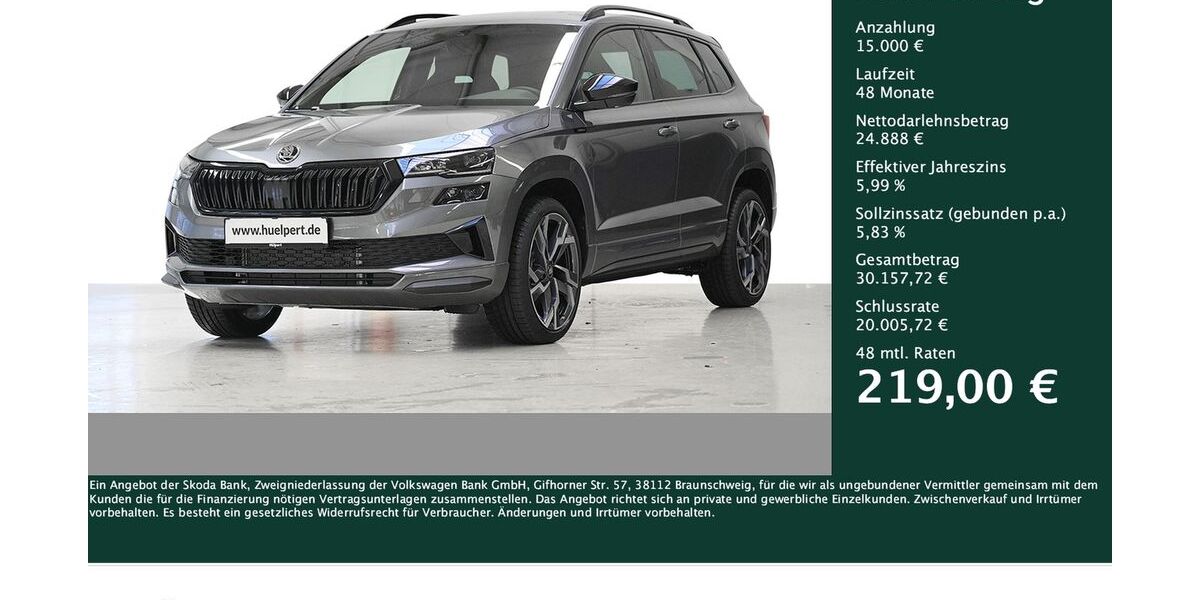 Skoda Karoq 3.500 km 39.888 &euro; Dortmund 44141