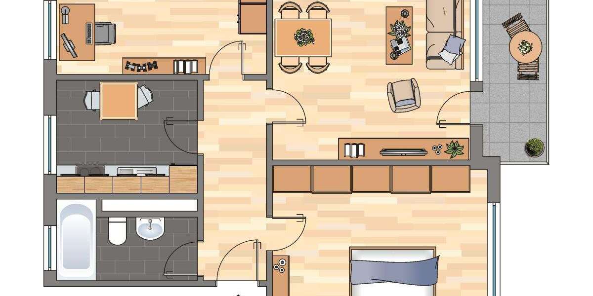 Etagenwohnung Dortmund Wickede - 3 Zimmer, 62 m&sup2;, 459&euro; | Angebot:24820817