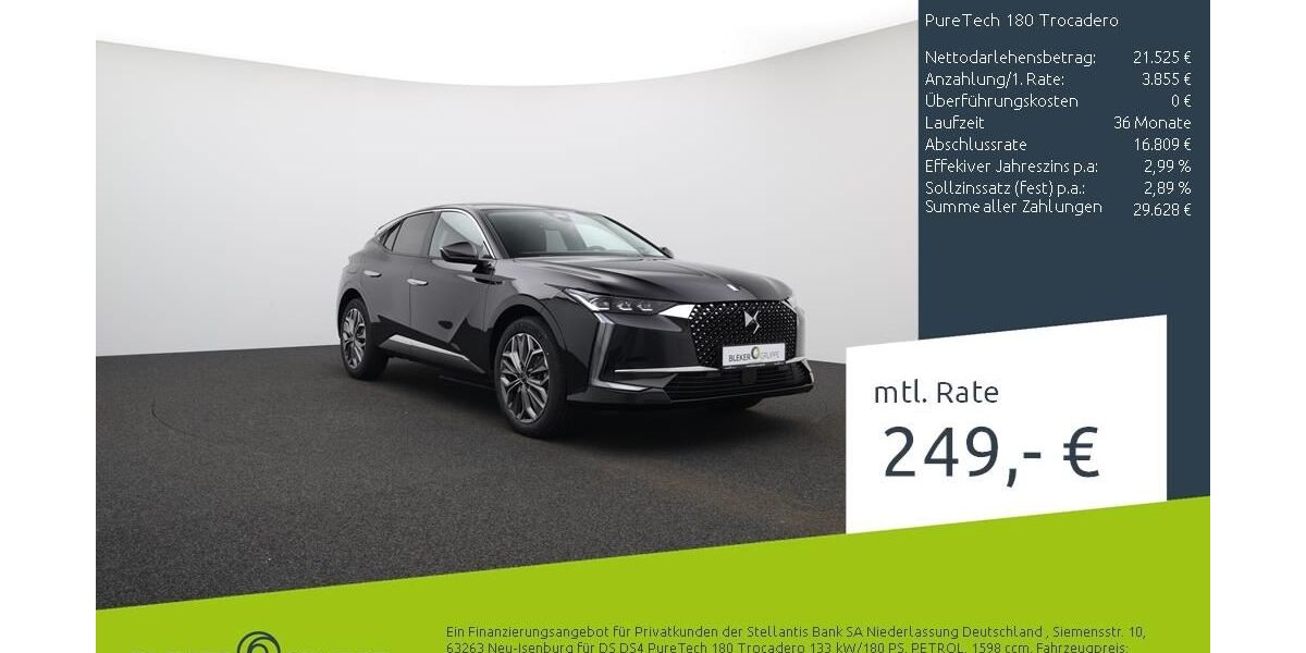 Citroen DS4 9.959 km 24.980 &euro; Dortmund 44263