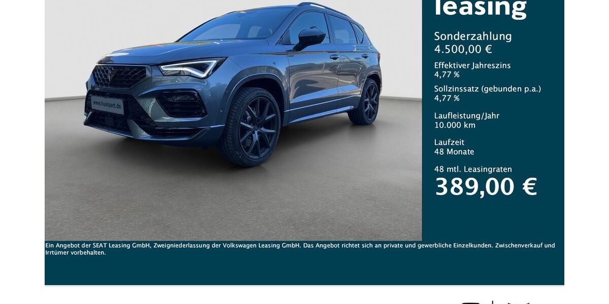 Cupra Ateca 2.990 km 43.777 &euro; Dortmund 44269