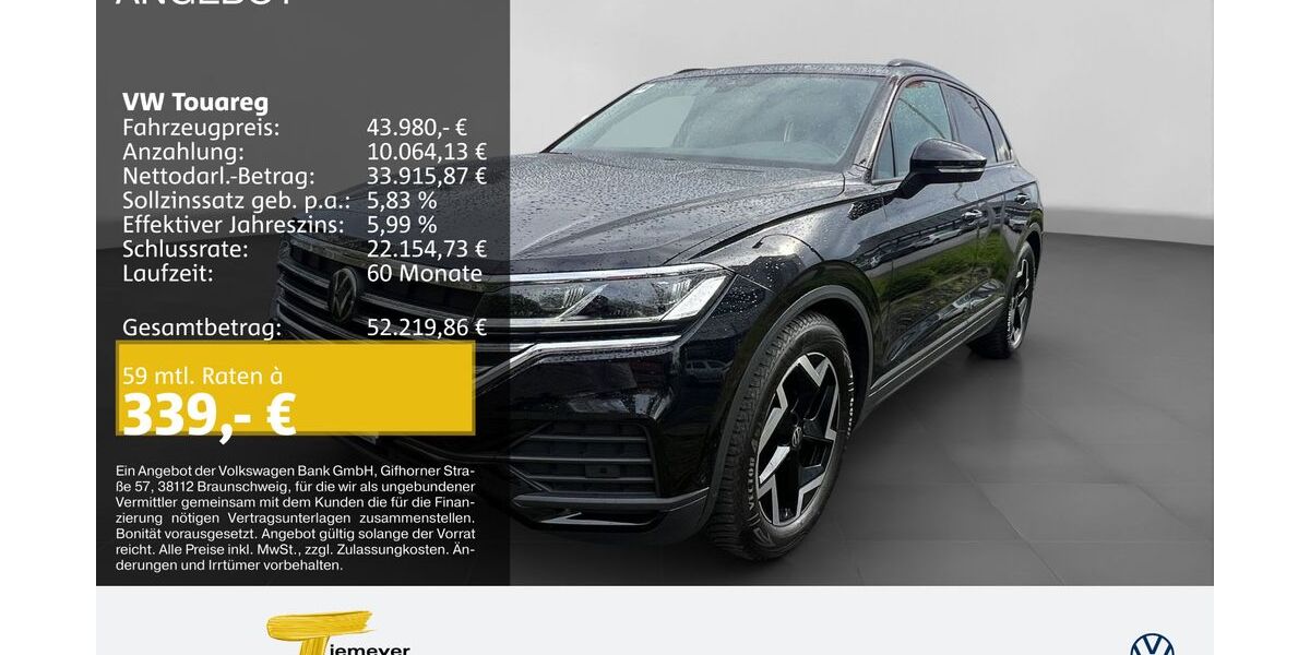 VW Touareg 59.228 km 42.980 &euro; Recklinghausen 45663