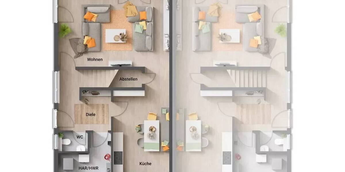 Doppelhaushälfte Lünen Horstmar - 5 Zimmer, 136 m&sup2;, 288.890&euro; | Angebot:23940660