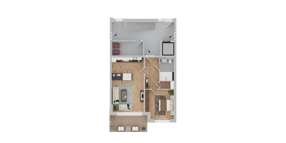 Erdgeschoßwohnung Schwerte - 2 Zimmer, 65 m&sup2;, 995&euro; | Angebot:26403709